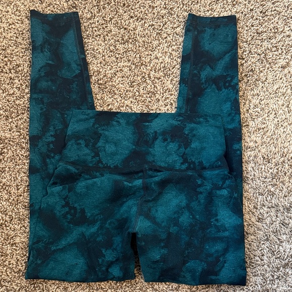 Fleo Teal and Black Leggings - Picture 4 of 5